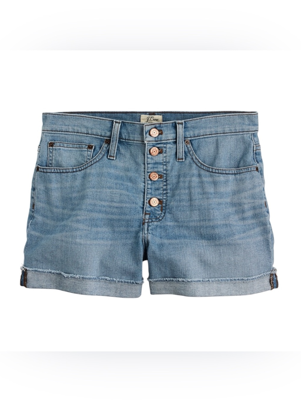 J. Crew high rise button front shorts sz 31